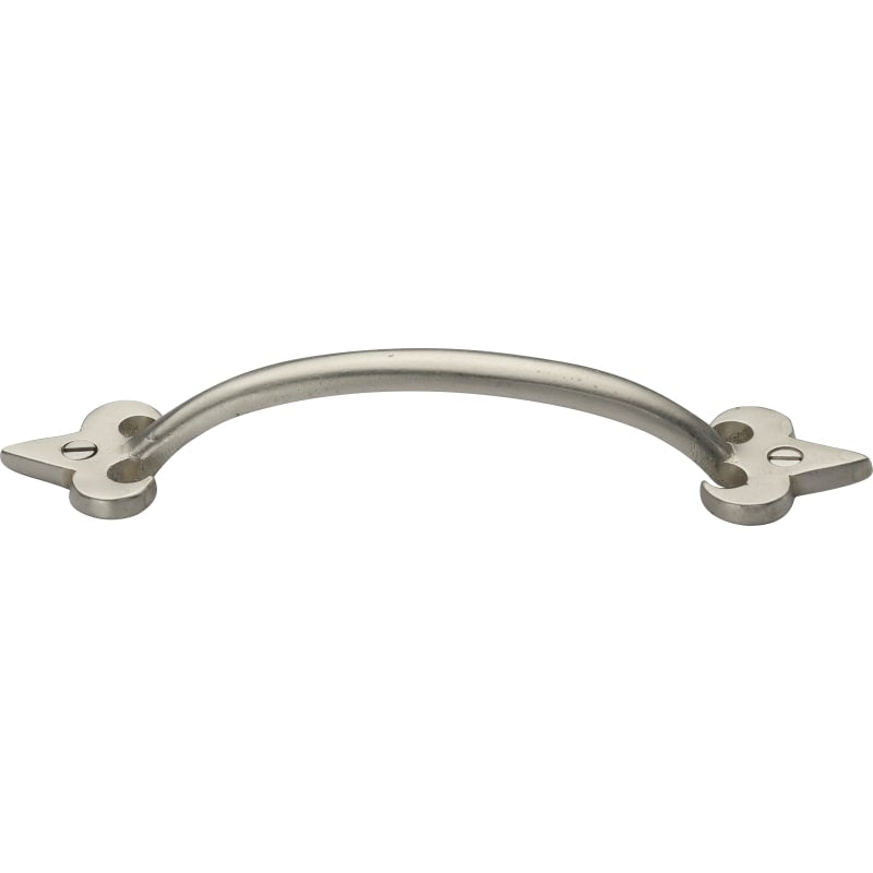 Front Mounted Fleur-de-lis Cabinet Pull