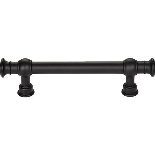 Top Knobs Ormonde 3 3/4" Center to Center Bar Pull - Flat Black