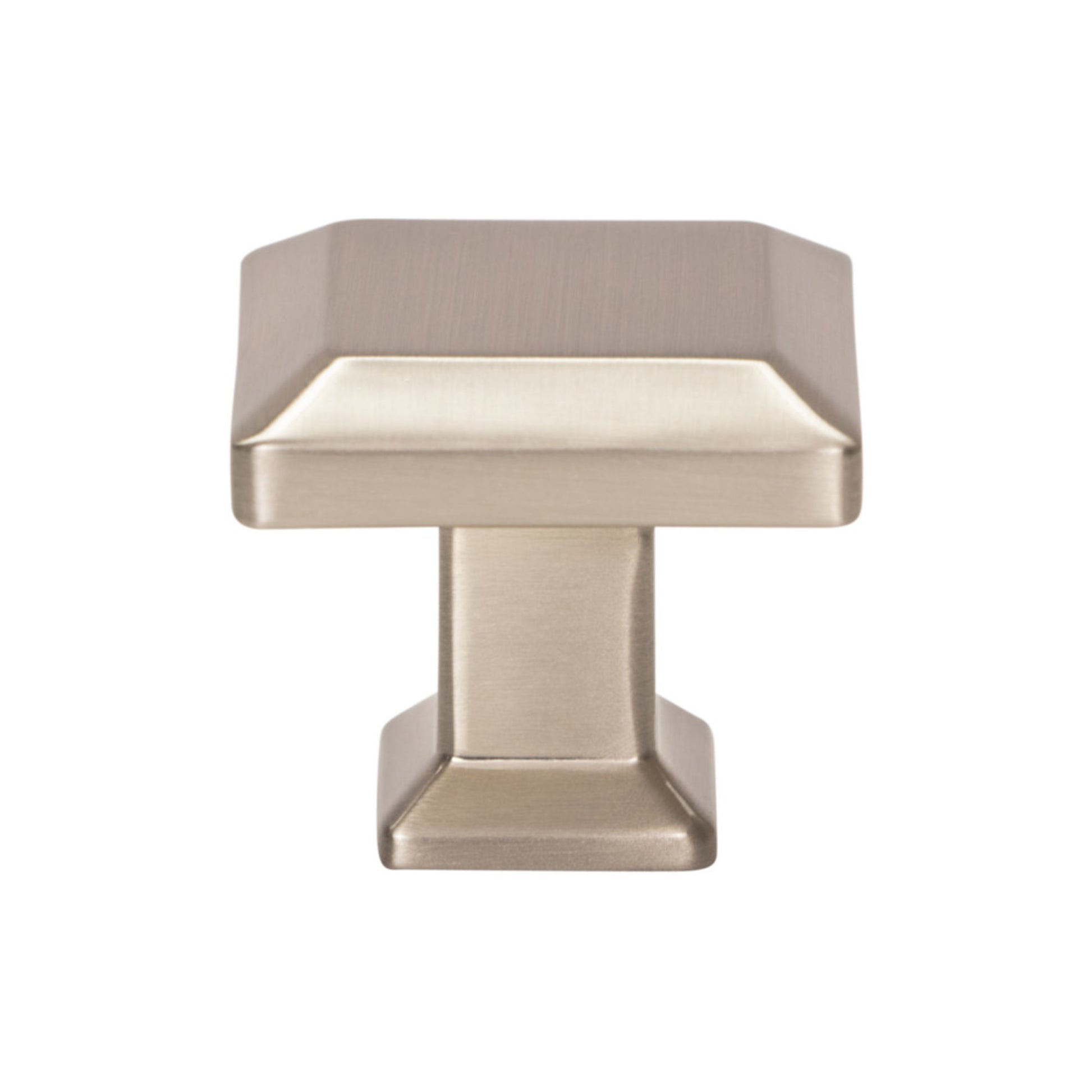 Atlas Sweetbriar Lane Square Knob - Brushed Nickel