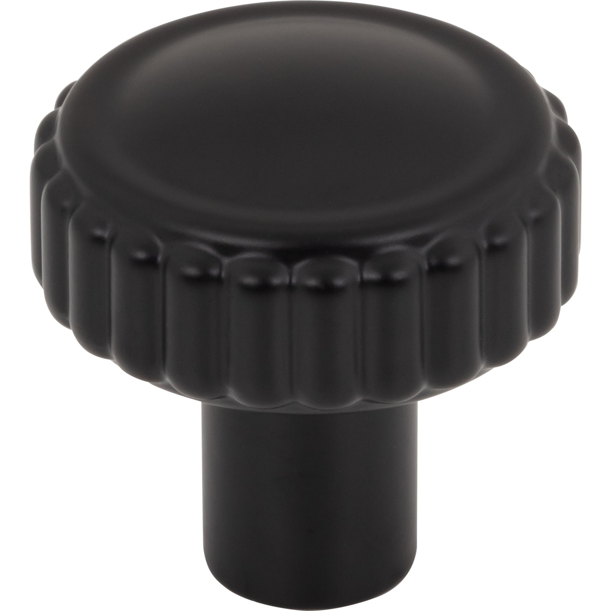 Top Knobs Holden 1 1/4" Length Mushroom Knob - Flat Black