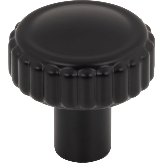 Top Knobs Holden 1 1/4" Length Mushroom Knob - Flat Black