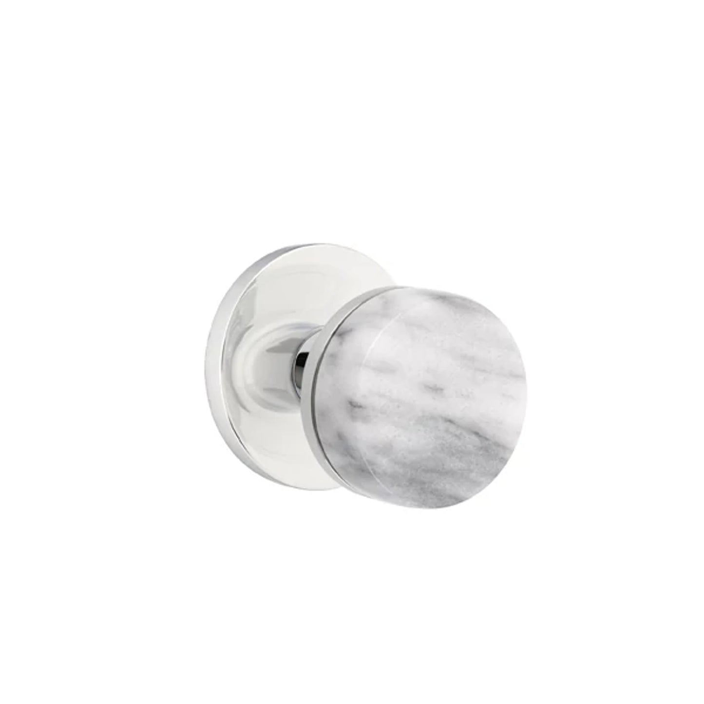 SELECT Conical White Marble Knob