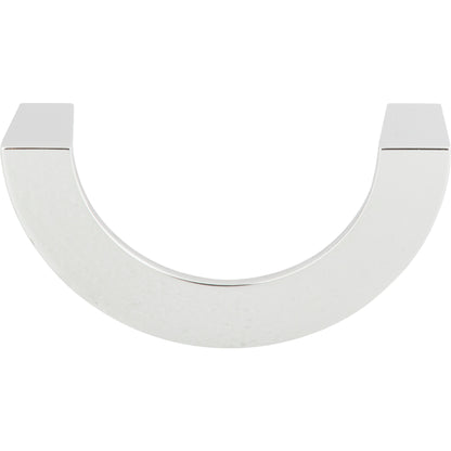 Atlas Roundabout Drop Handle - 3" CTC - Brushed Nickel