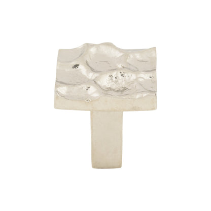 Top Knobs Cobblestone Square Knob - 1 1/8" - Brass Antique