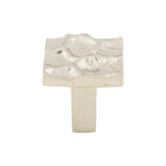 Top Knobs Cobblestone Square Knob - 1 1/8" - Brass Antique