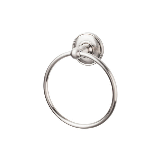 Top Knobs TOP BATH (R) Edwardian Bath  Towel Ring - Brushed Satin Nickel