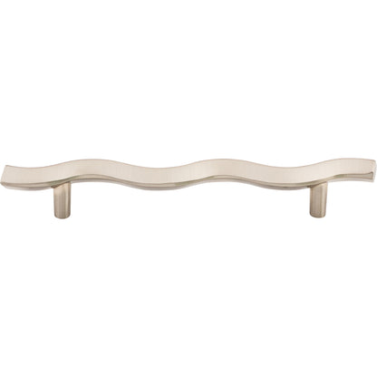 Top Knobs Wave Bar Pull - Brushed Satin Nickel