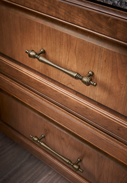 Top Knobs Somerset Finial Bar Pull