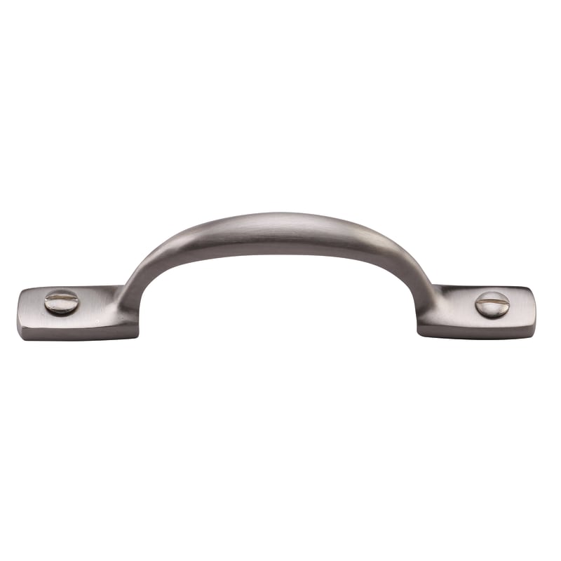Ashley Norton Sash Pull for Cabinet and  Windows - 3 3/8" CTC - Satin Nickel