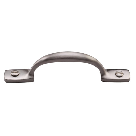 Ashley Norton Sash Pull for Cabinet and  Windows - 3 3/8" CTC - Satin Nickel