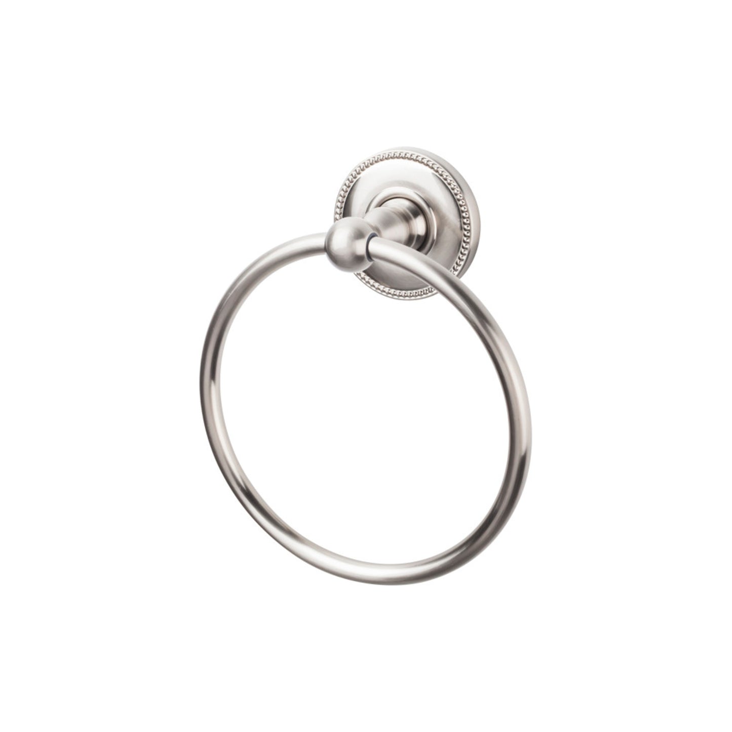 Top Knobs TOP BATH (R) Edwardian Bath  Towel Ring - Brushed Satin Nickel