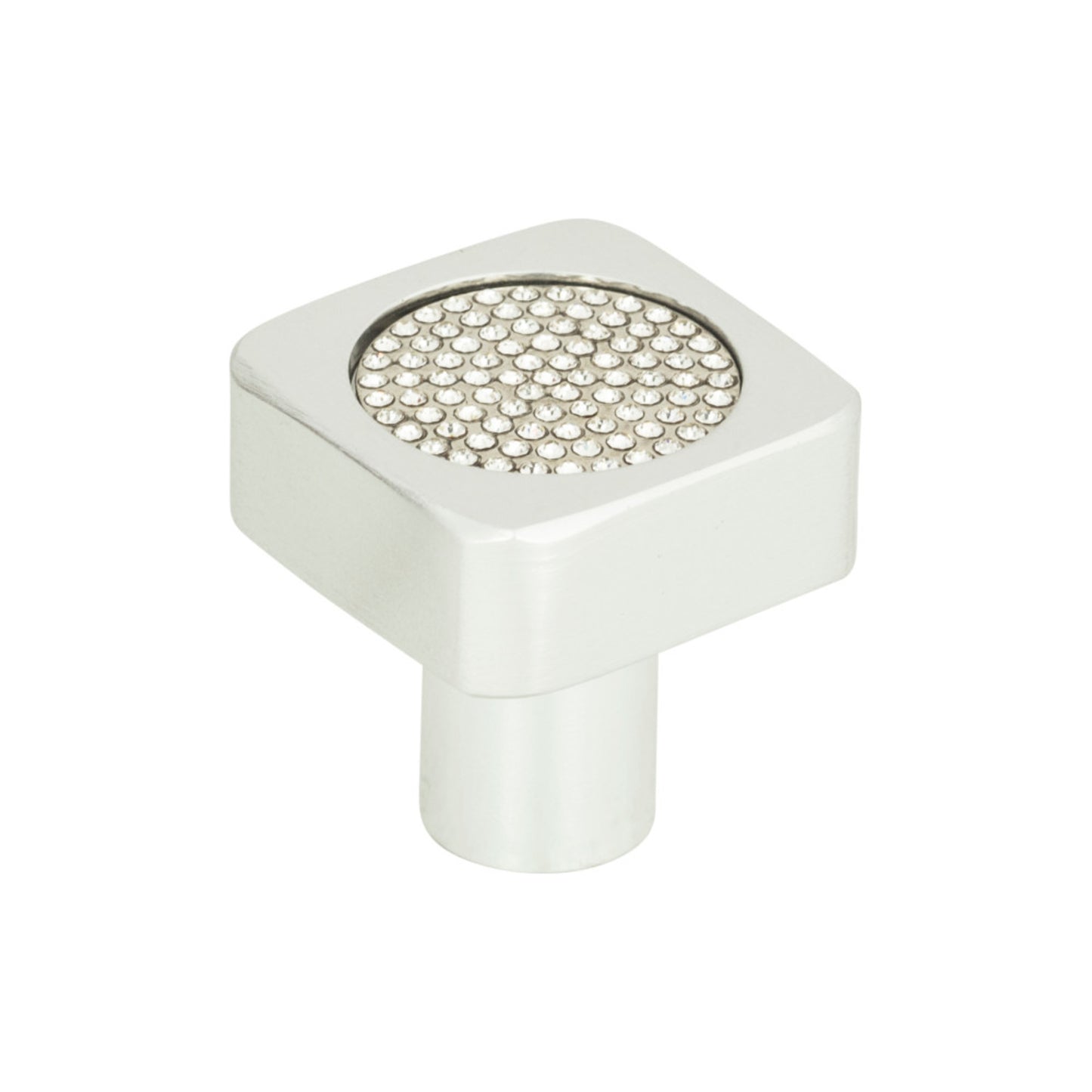 Atlas Crystal Length Square Knob