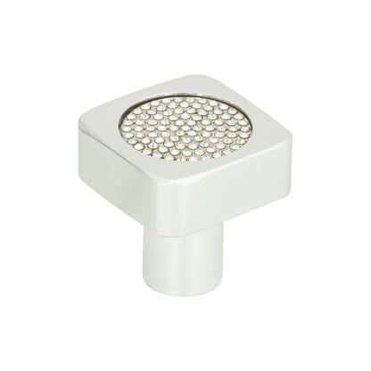 Atlas Crystal Length Square Knob
