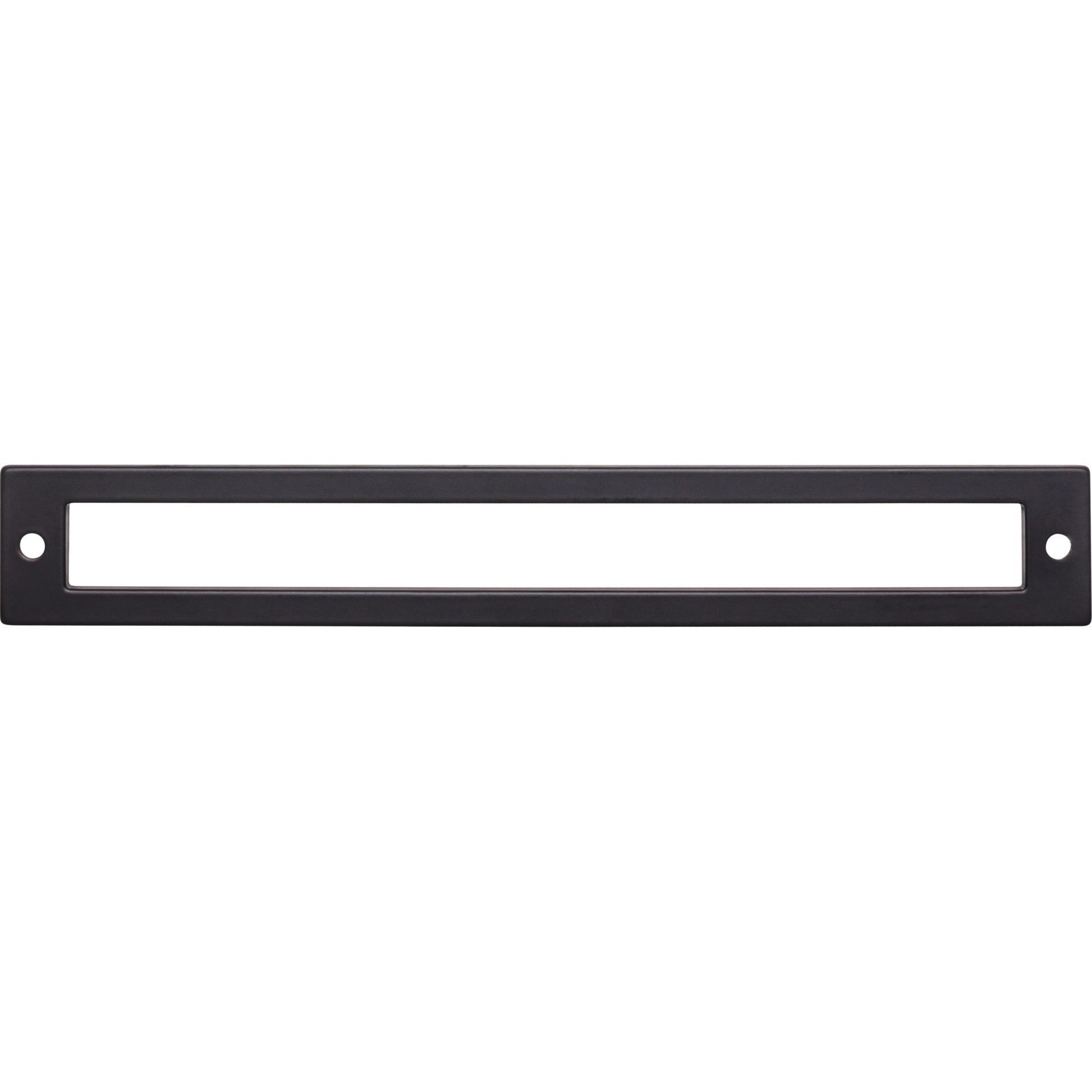 Top Knobs Hollin 7 9/16" Center to Center Pull Backplate - Flat Black