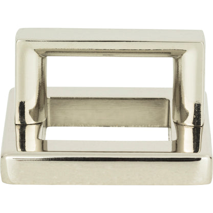 Atlas Tableau Finger Pull - 1 7/16" CTC - Brushed Nickel