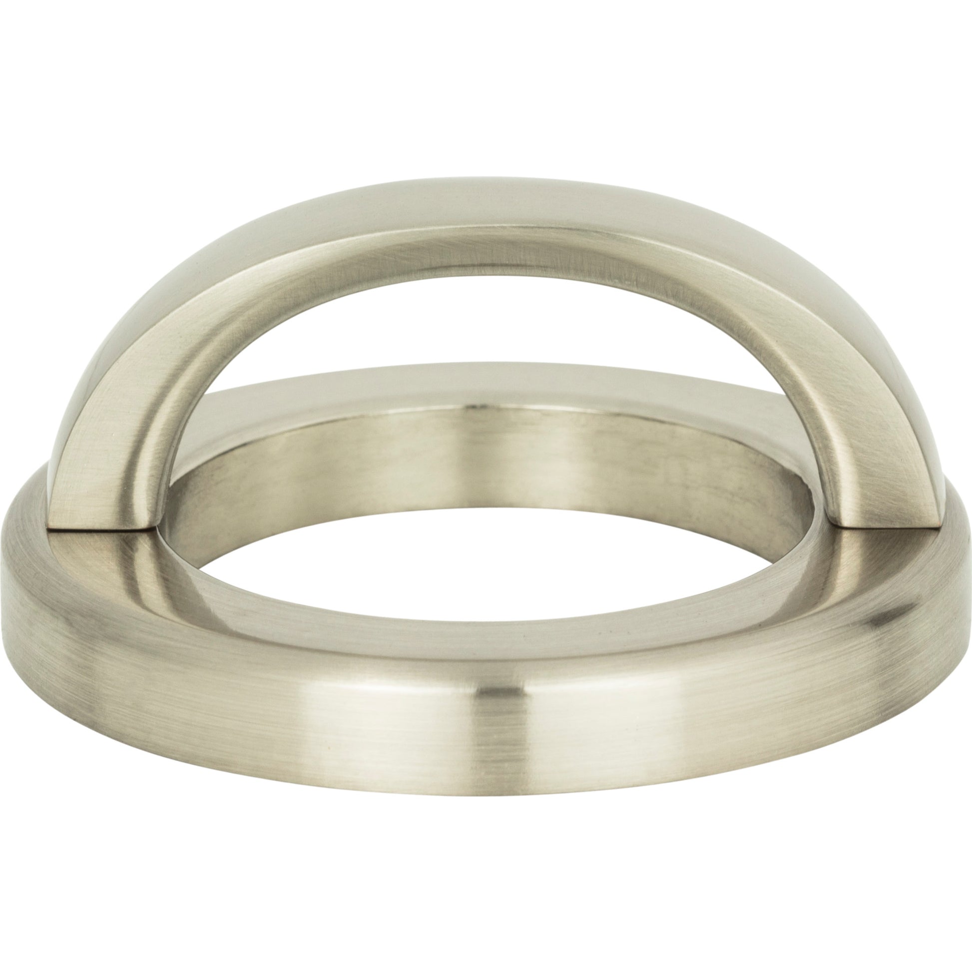 Atlas Tableau 1 13/16" Center to Center Finger Pull (405) - Brushed Nickel