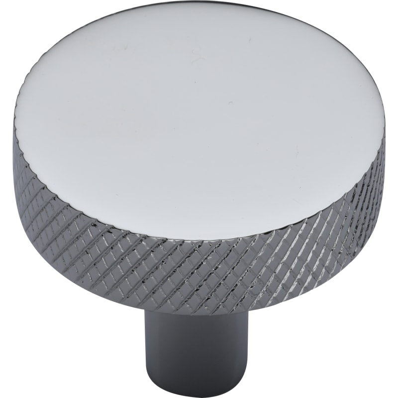Knurled Disc Cabinet Knob