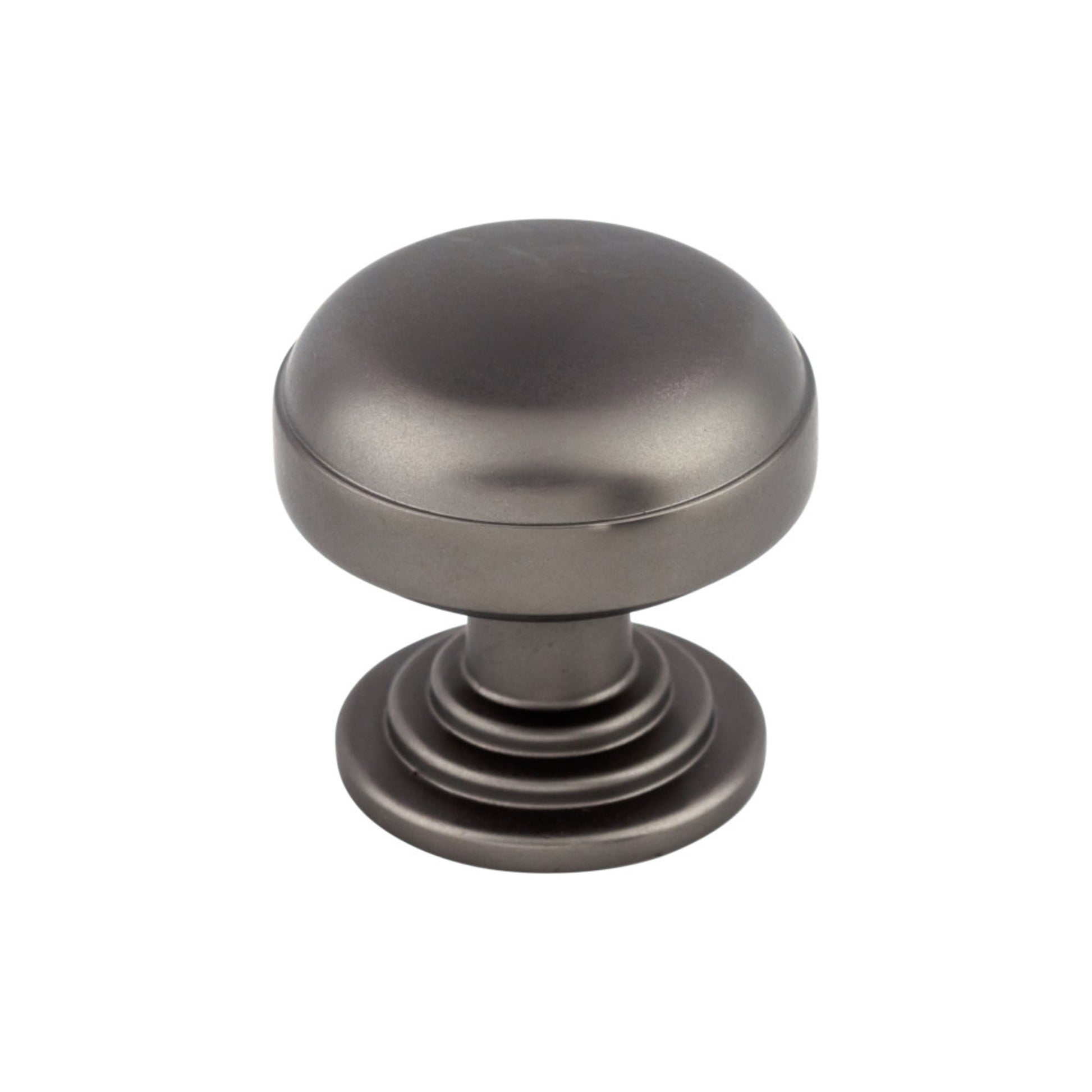 Top Knobs Ellis Mushroom Knob - Ash Gray