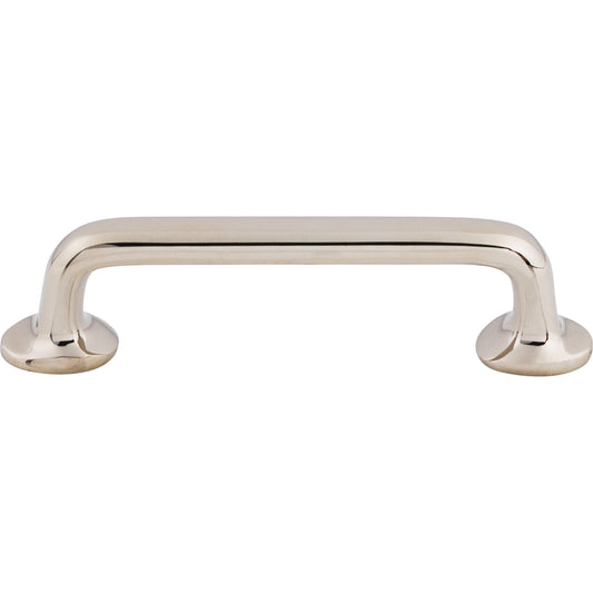 Top Knobs Aspen Ii Rounded Bar Pull - 4" CTC - Brushed Satin Nickel