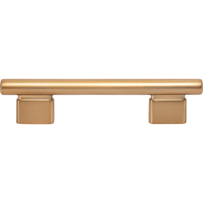 Atlas Holloway Bar Pull - 3 3/4" CTC - Brushed Nickel