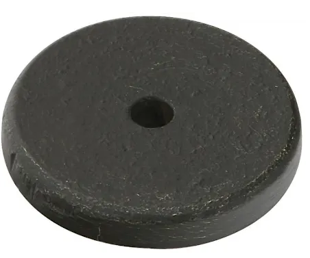 Sandcast Bronze Round Back Plate for Knob