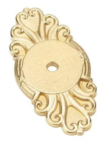 Ribbon & Reed Back Plate for Knob