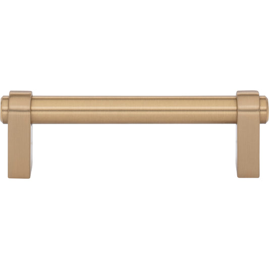 Top Knobs Lawrence Bar Pull - 3 3/4" CTC - Ash Gray