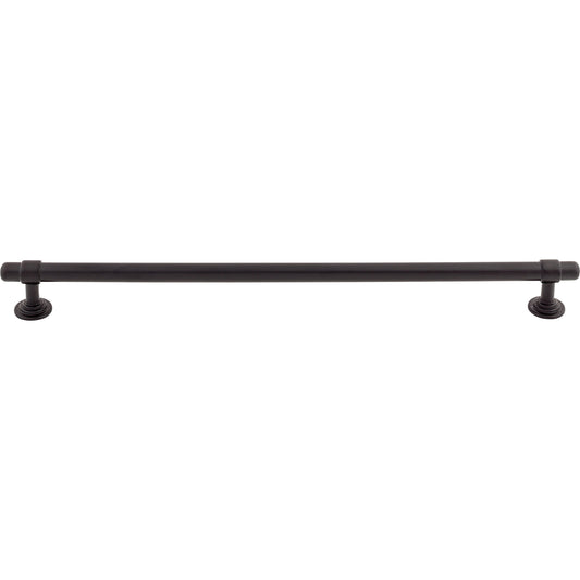 Top Knobs Ellis 12" Center to Center Bar Pull - Flat Black