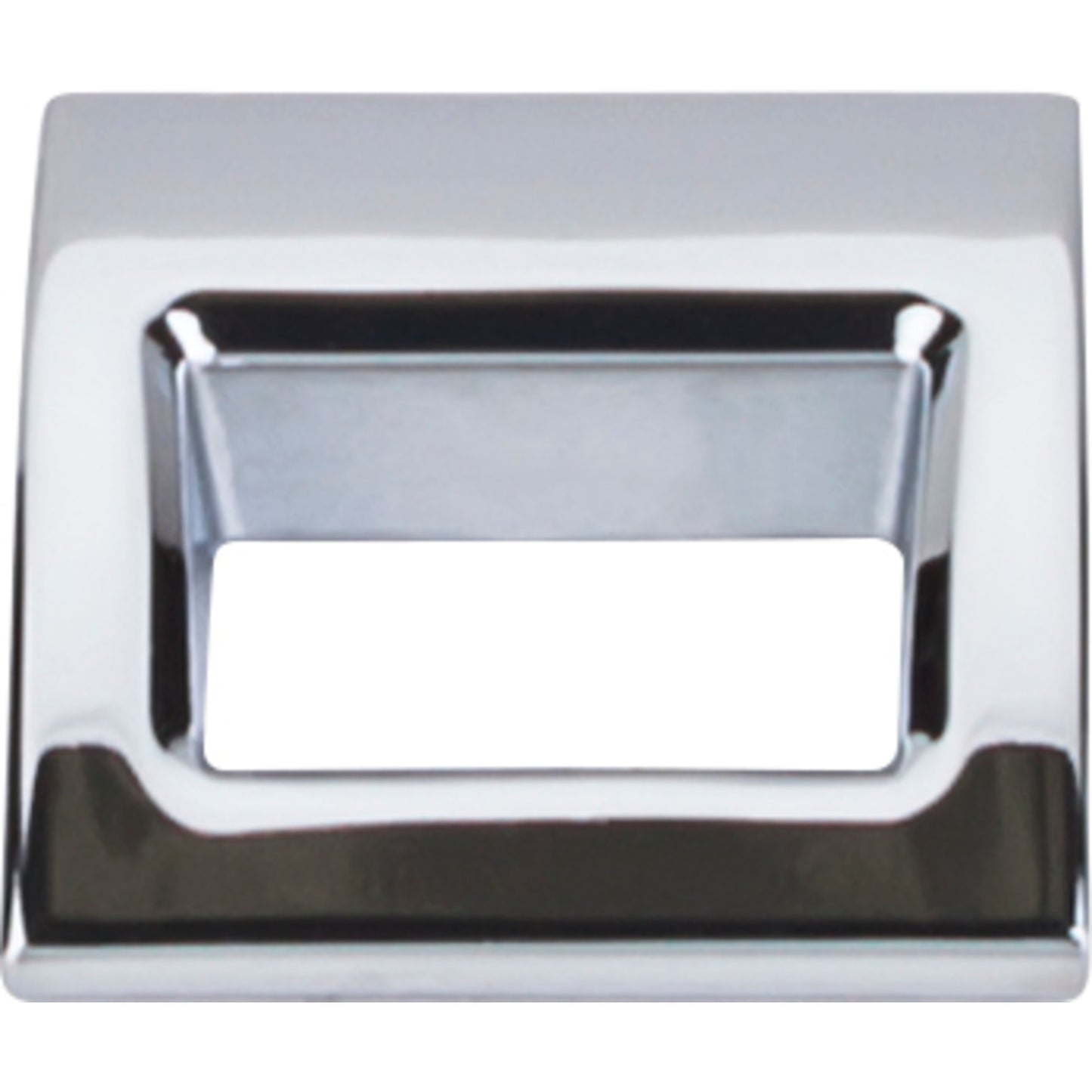 Top Knobs Tango  Center to Center Finger Pull - Polished Chrome