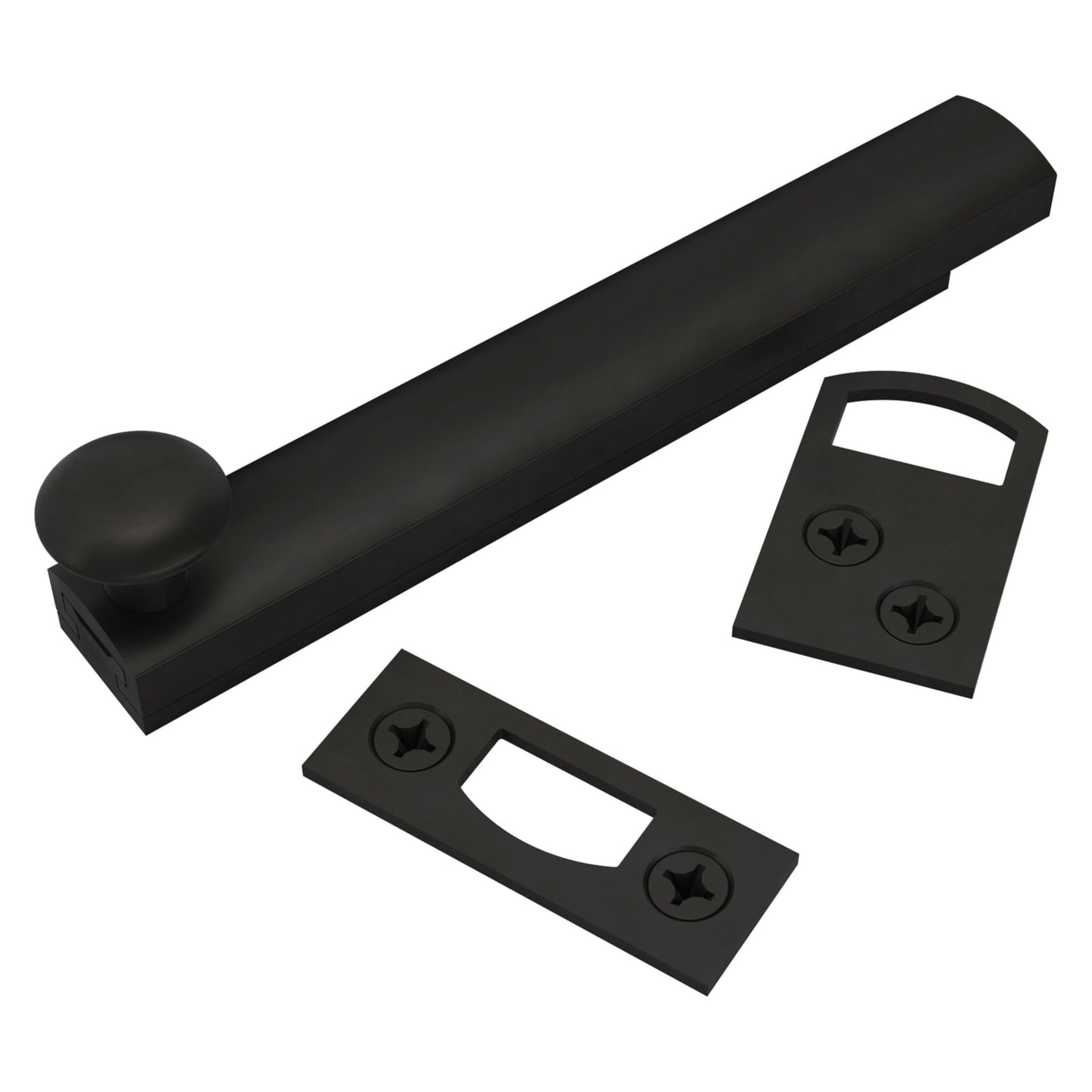 Baldwin Surface Bolt 4" in Oil Rubbed Bronze