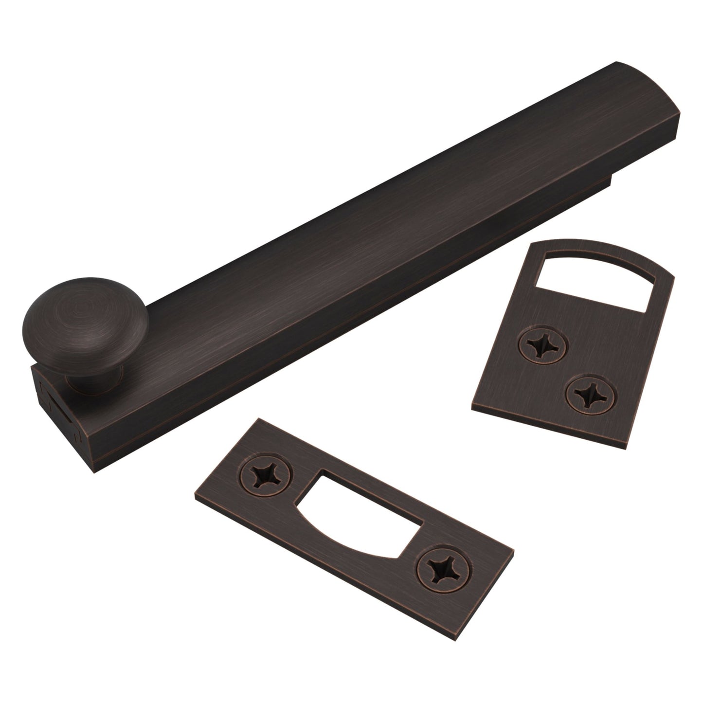 Baldwin Surface Bolt 4" in Venetian Bronze