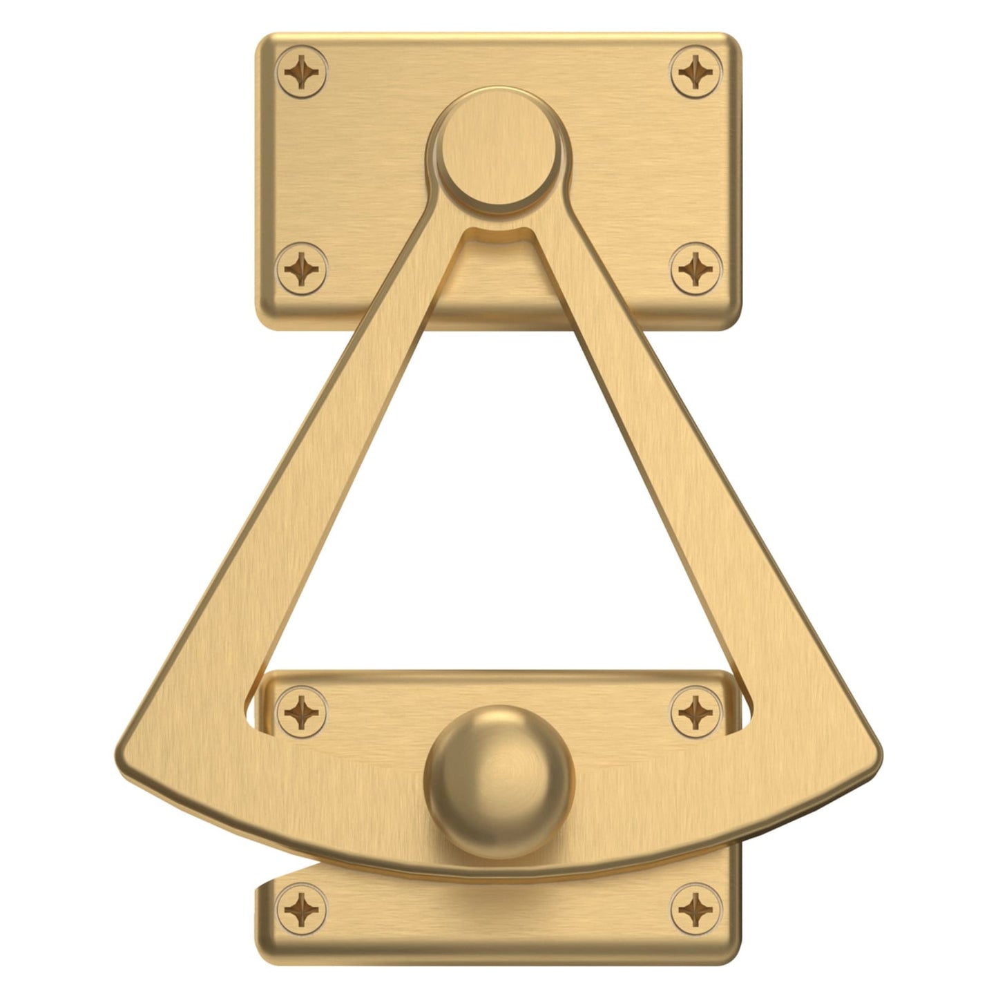 Baldwin Dutch Door Quadrant in Vintage Brass