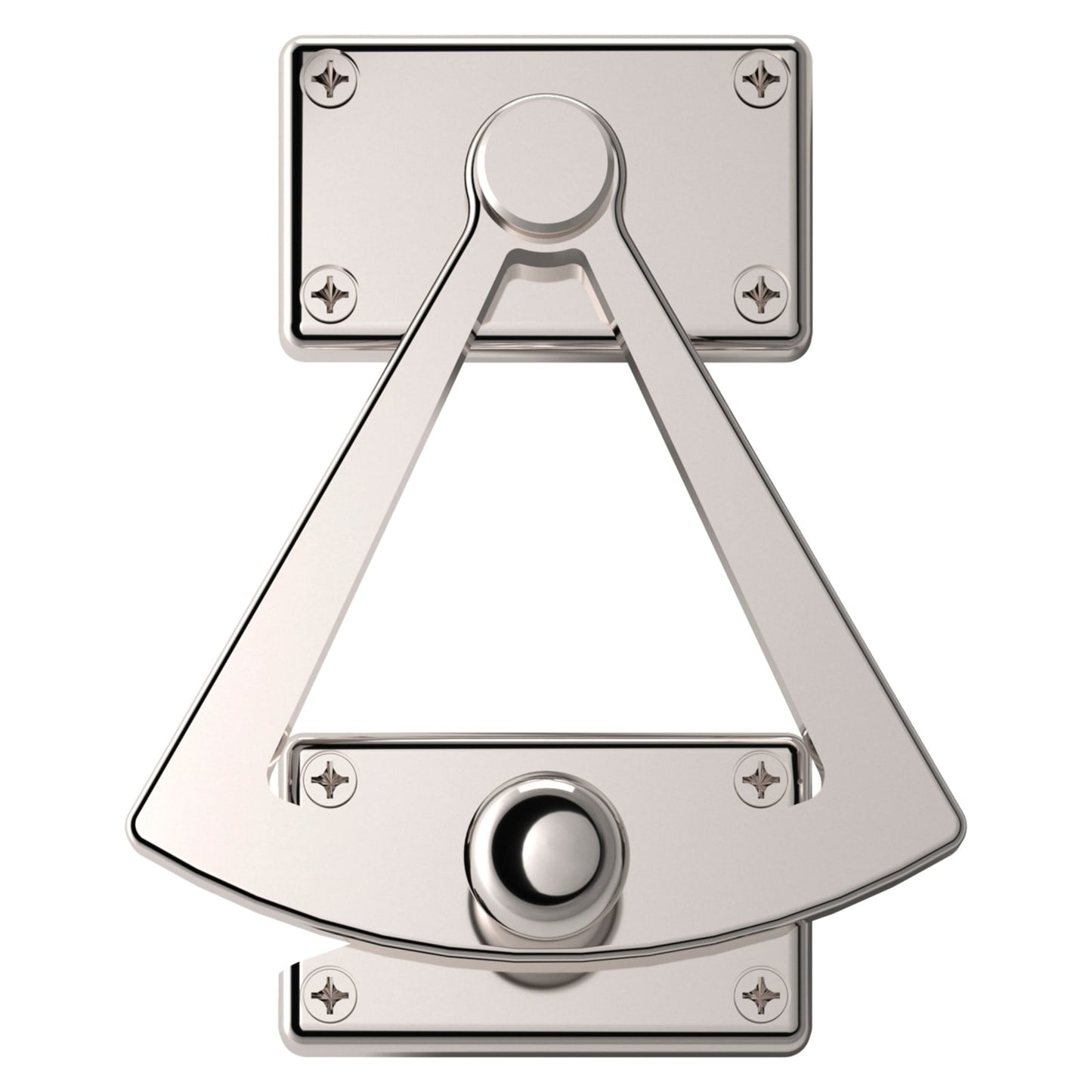 Baldwin Dutch Door Quadrant in Lifetime (PVD) Polished Nickel