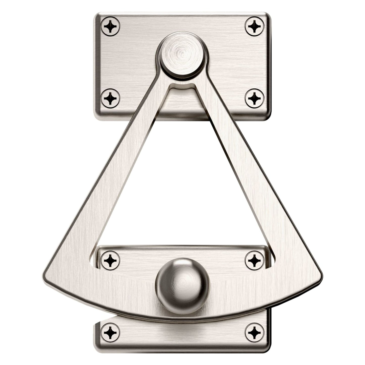 Baldwin Dutch Door Quadrant in Lifetime (PVD) Satin Nickel