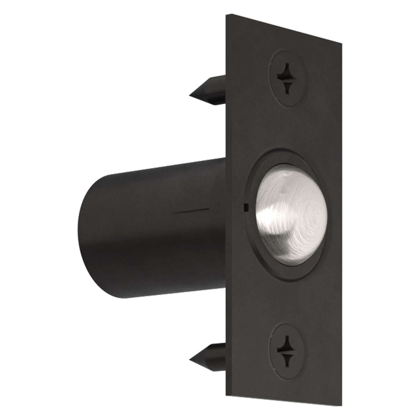 Baldwin Adjustable Ball Catch, Door Mounted in Oil Rubbed Bronze