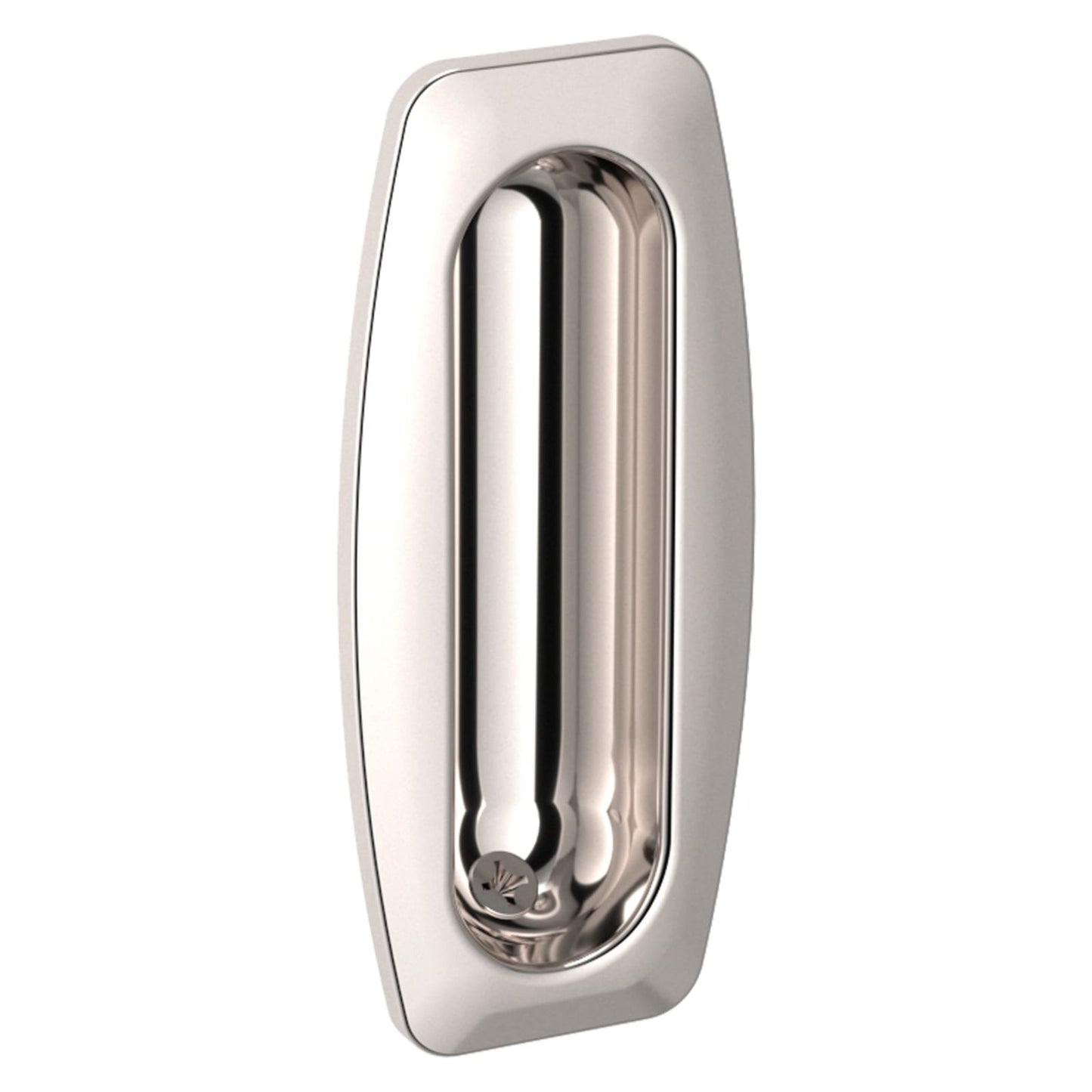 Baldwin Flush Pull in Lifetime (PVD) Polished Nickel