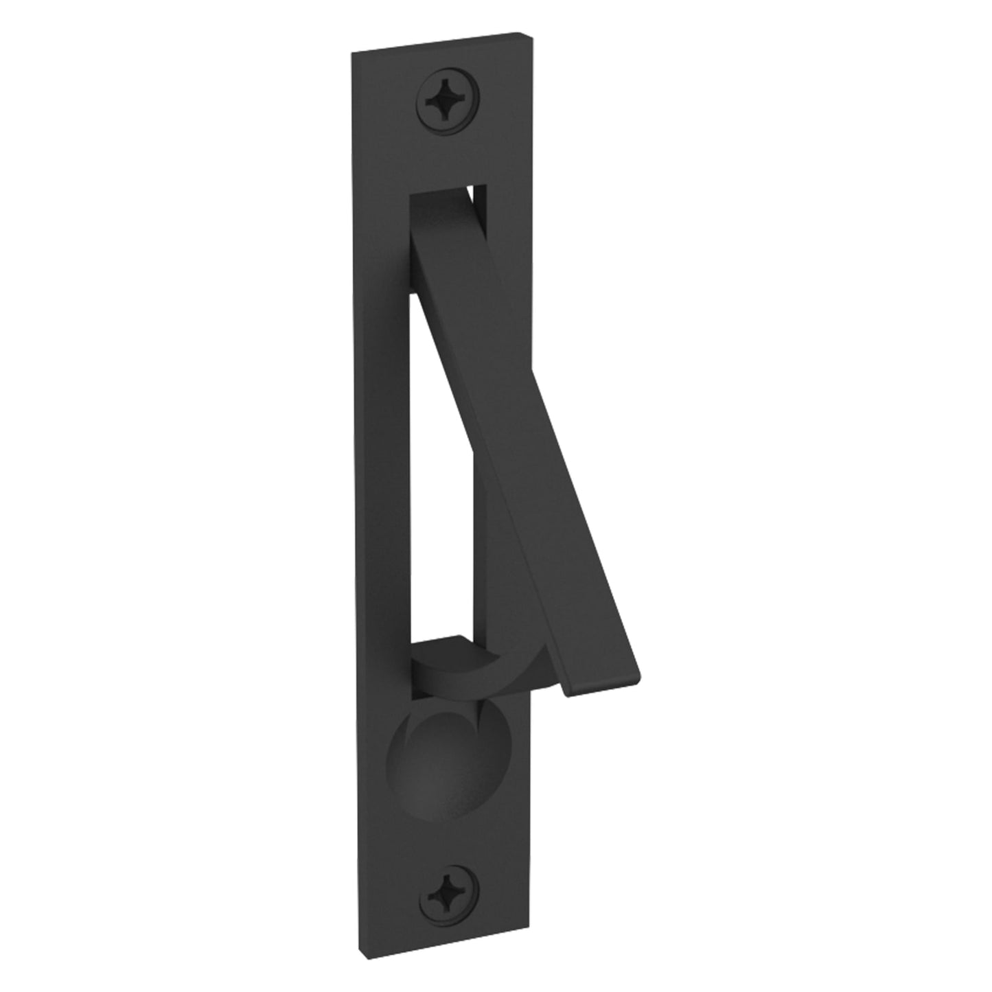 Baldwin Edge Pull in Satin Black