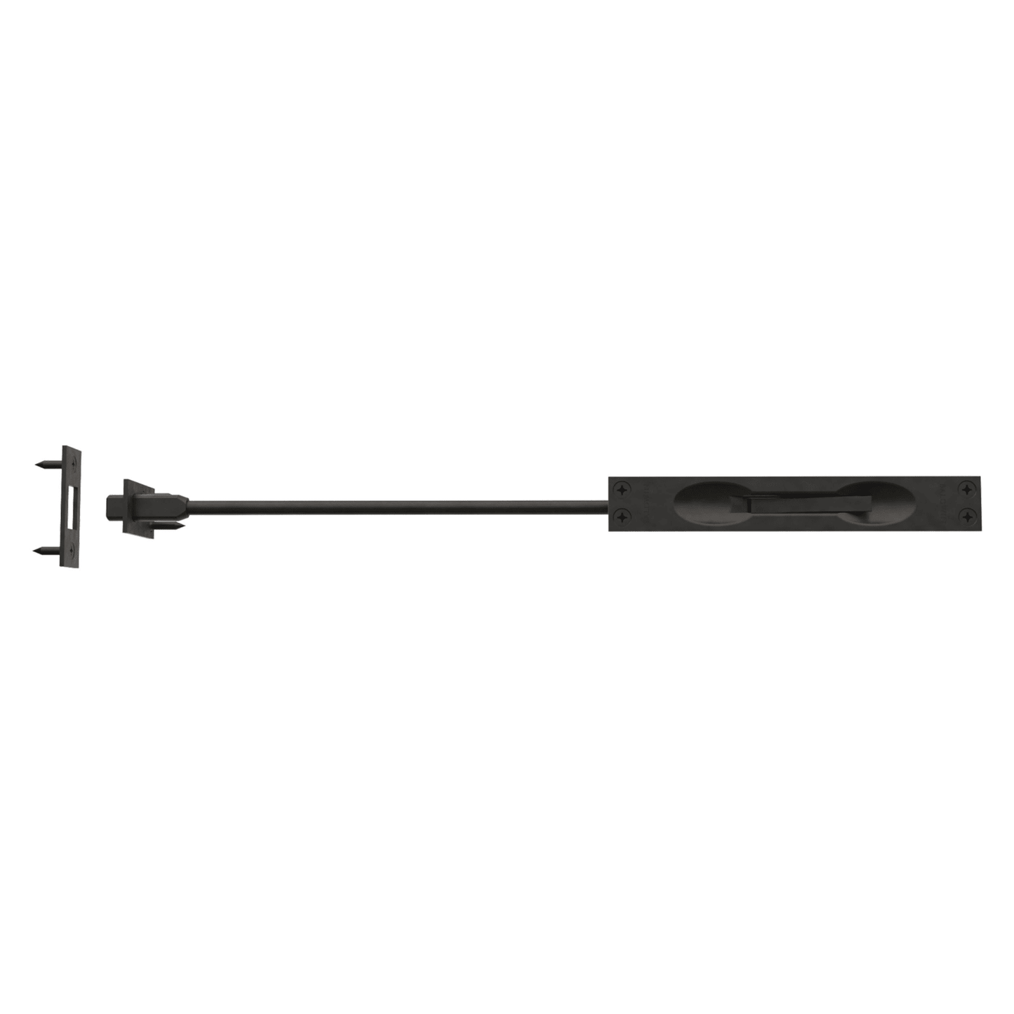 Baldwin Flush Bolt with 12" Rod in Oil Rubbed Bronze