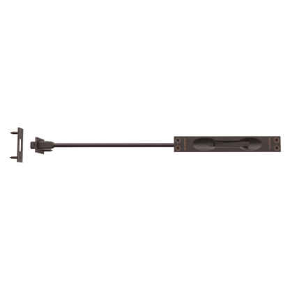 Baldwin Flush Bolt with 12" Rod in Venetian Bronze