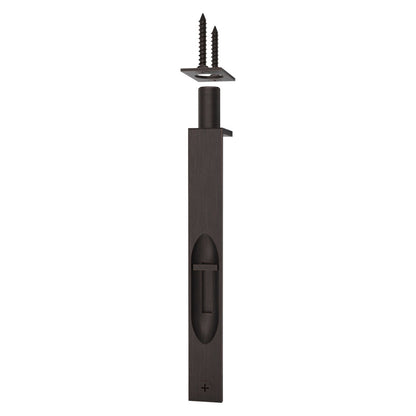 Baldwin Flush Bolt 6" in Venetian Bronze