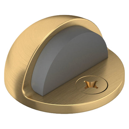 Baldwin Half Dome Door Bumper 1" in Lifetime (PVD) Satin Brass
