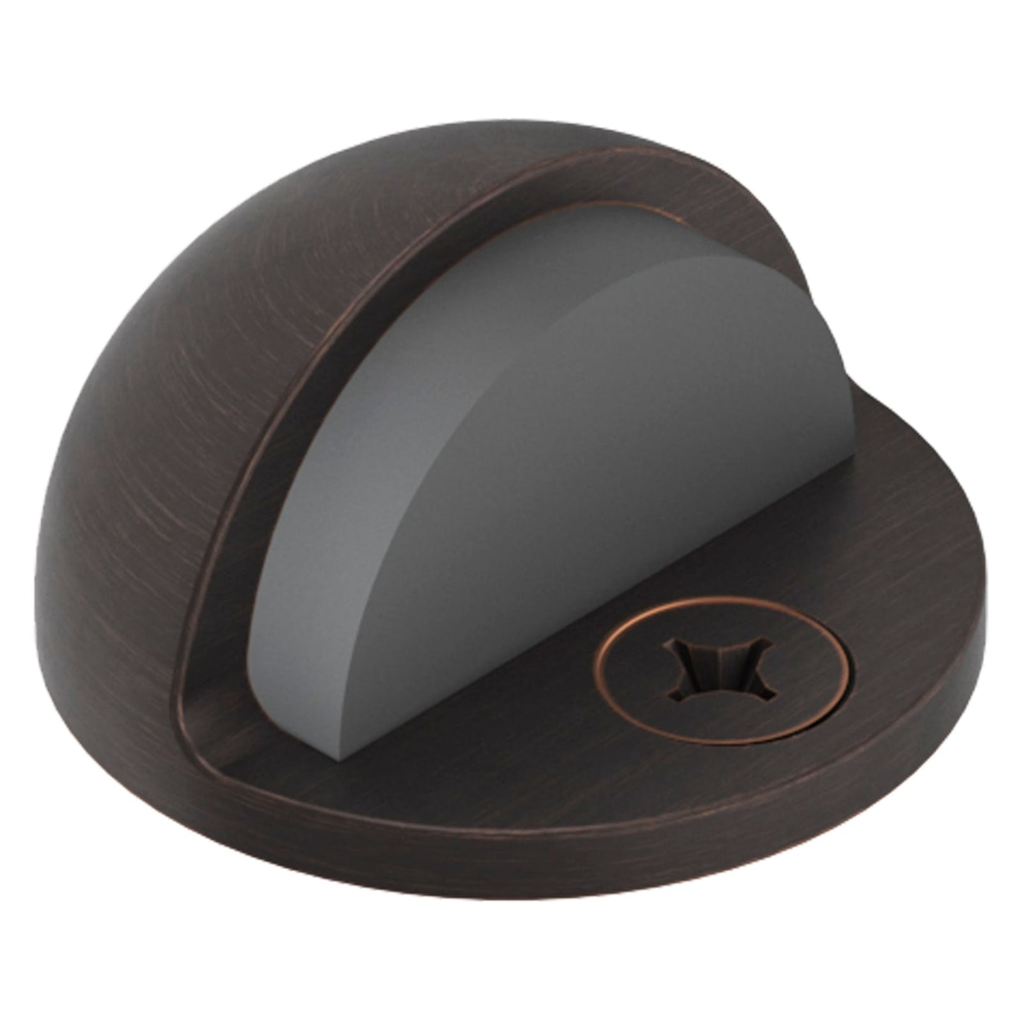 Baldwin Half Dome Door Bumper 1" in Venetian Bronze