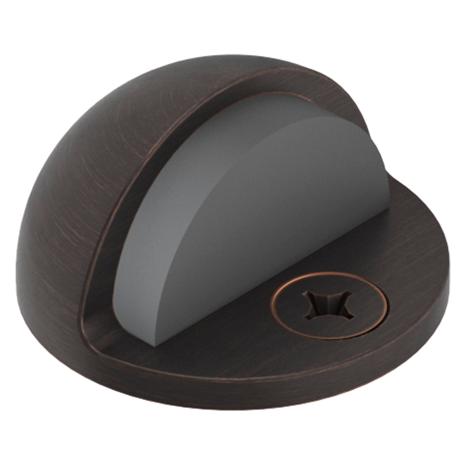 Baldwin Half Dome Door Bumper 1" in Venetian Bronze