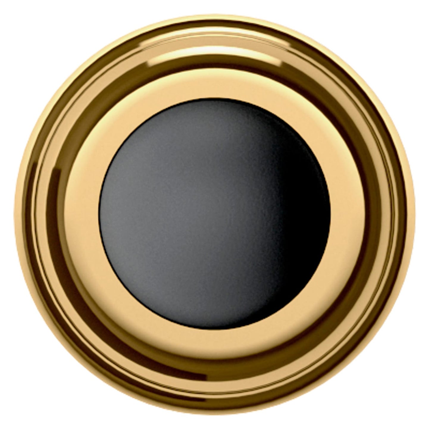Baldwin Convex Wall Bumper 1" in Lifetime (PVD) Polished Brass