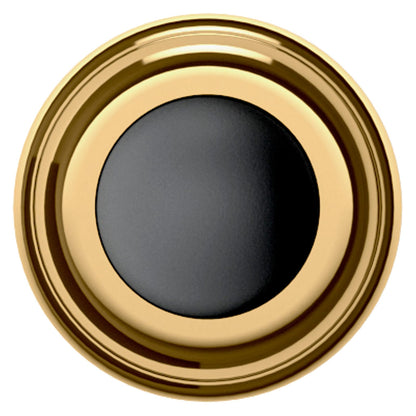 Baldwin Convex Wall Bumper 1" in Lifetime (PVD) Polished Brass