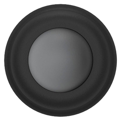 Baldwin Convex Wall Bumper 1" in Satin Black