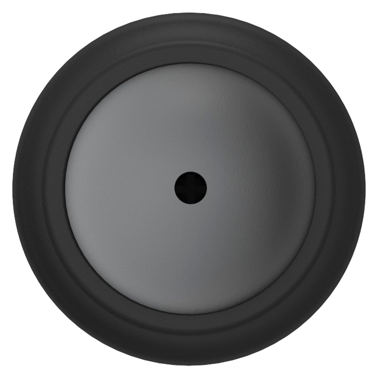 Baldwin Convex Wall Bumper in Satin Black