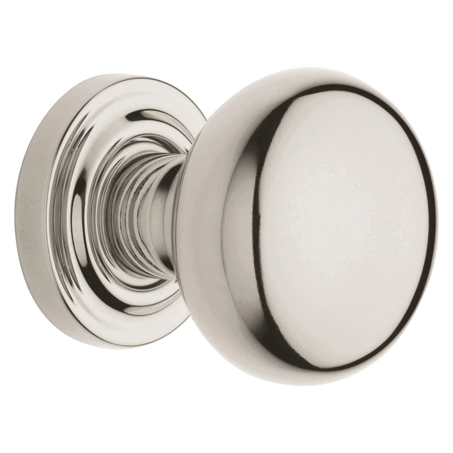 Baldwin Estate 5000 Baltimore (2") Knob Set in Lifetime (PVD) Polished Nickel