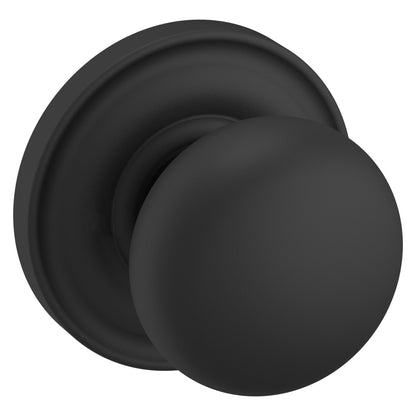 Baldwin Estate 5000 Baltimore (2") Knob Set in Satin Black