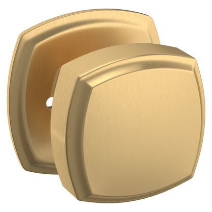 Baldwin Estate 5011 Knob Set in Vintage Brass